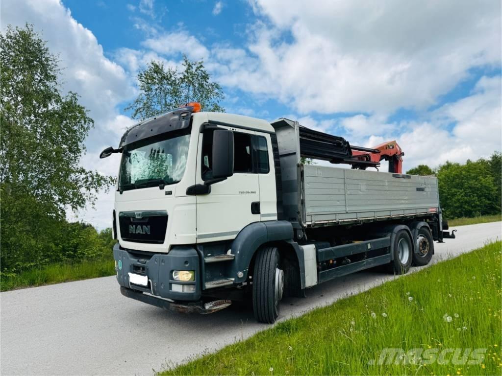 MAN TGS 26.360 Darus teherautók