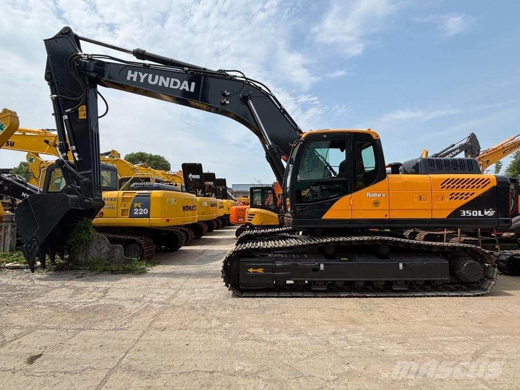 Hyundai R 350LVS Lánctalpas kotrók