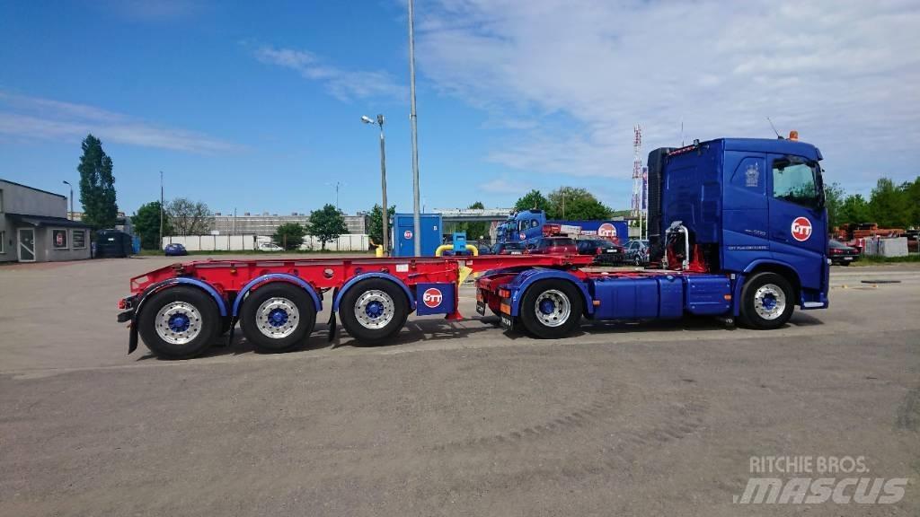 Fliegl SDS 380 Konténeremelő félpótkocsik