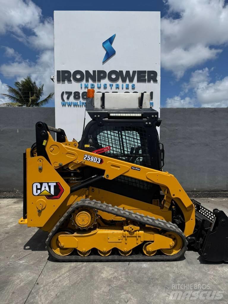 CAT 259D3 Kompaktrakodók