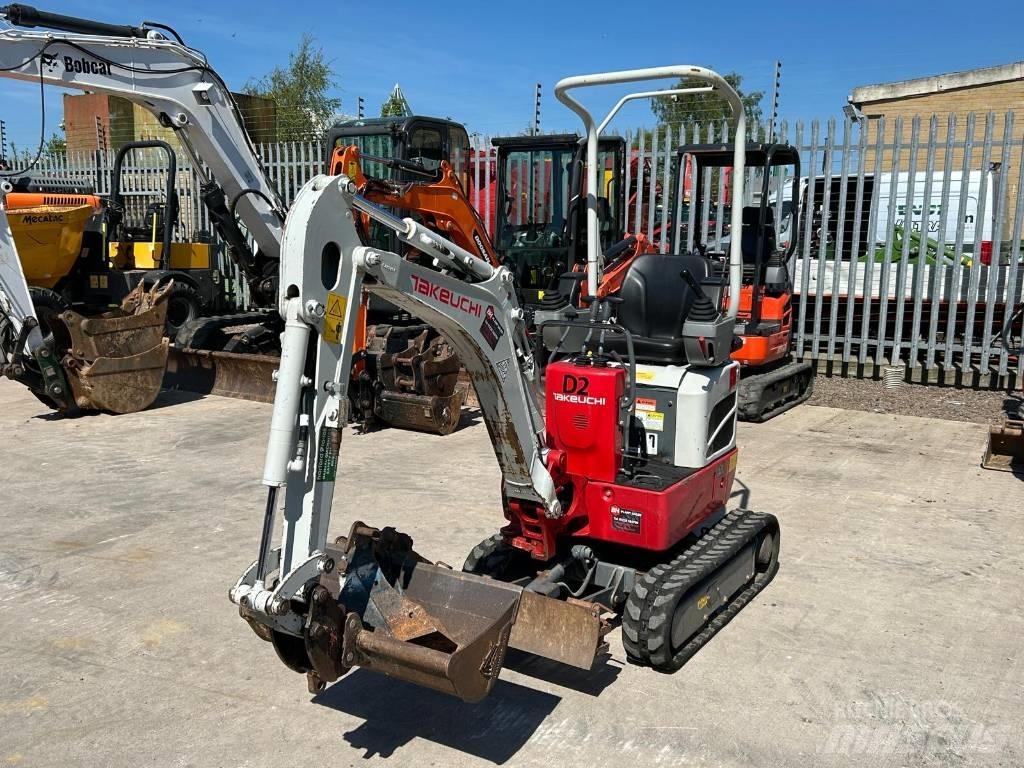 Takeuchi TB 210 R Mini kotrók < 7t