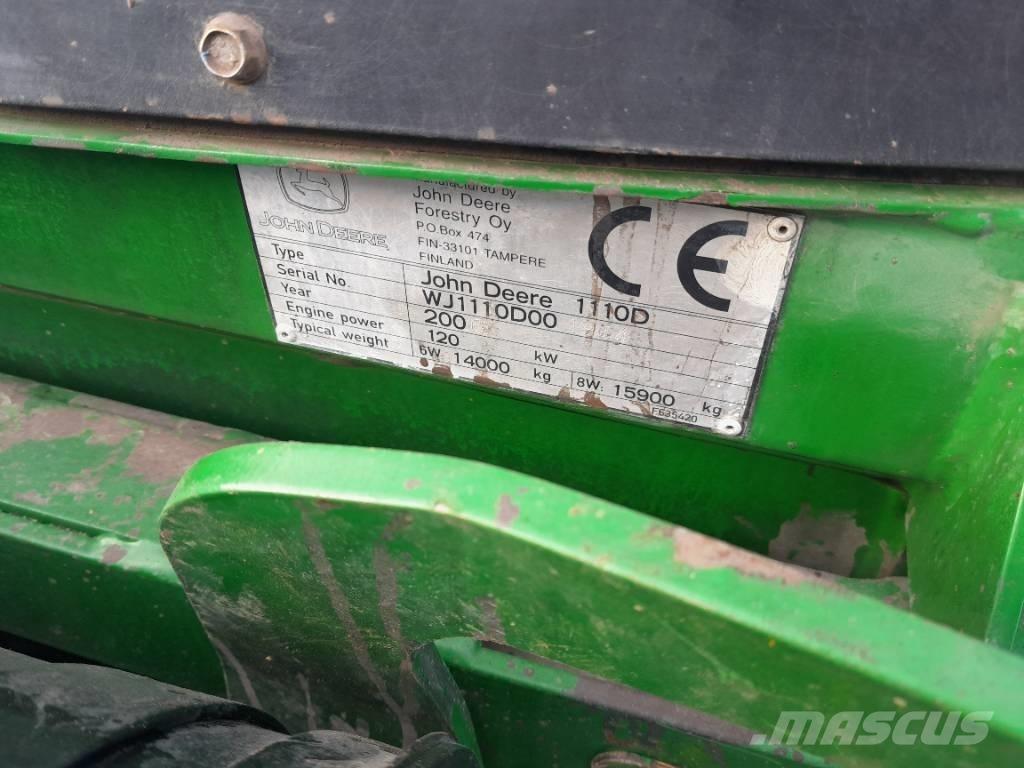 John Deere 1110 D Kihordók