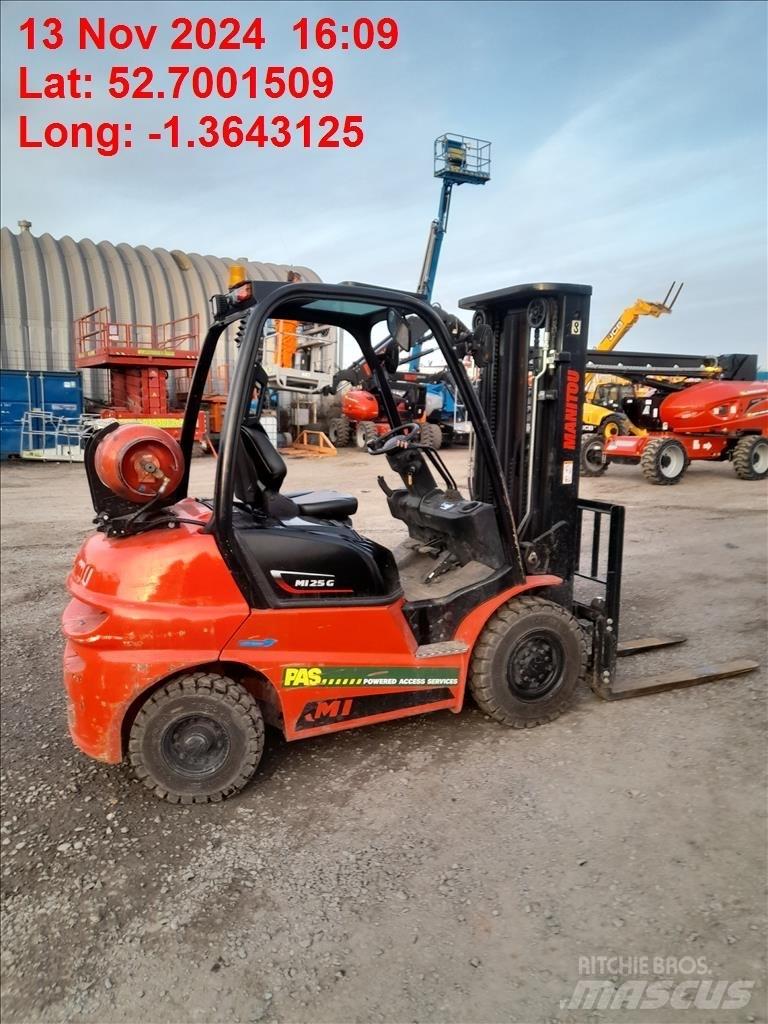 Manitou MI 25 G Gázüzemű targoncák