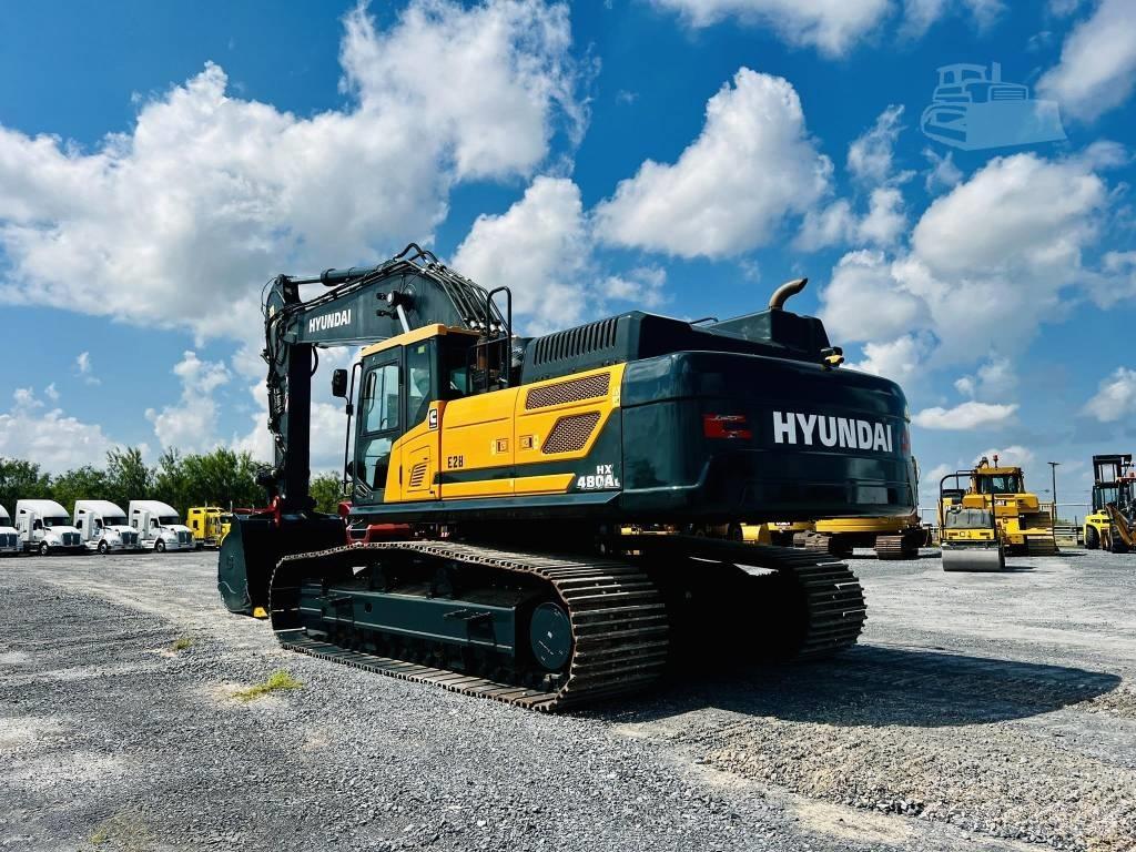 Hyundai HX 480 AL Lánctalpas kotrók