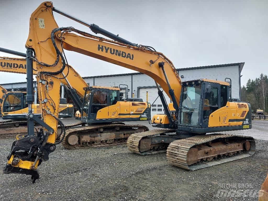 Hyundai HX 220 L Lánctalpas kotrók
