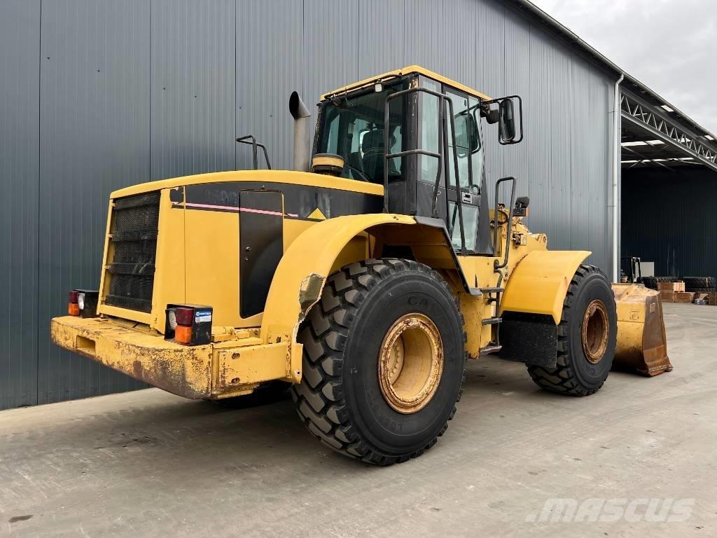 CAT 950G Gumikerekes homlokrakodók