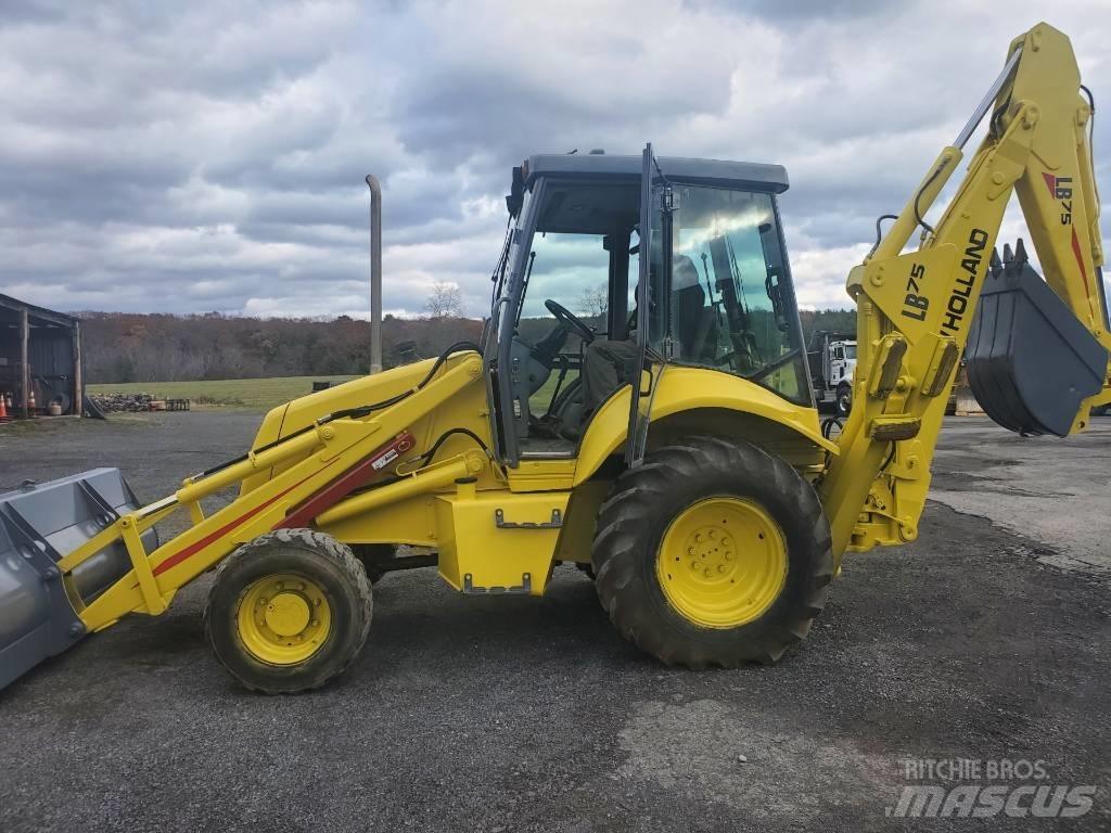 New Holland LB 75 Gumikerekes kotrók