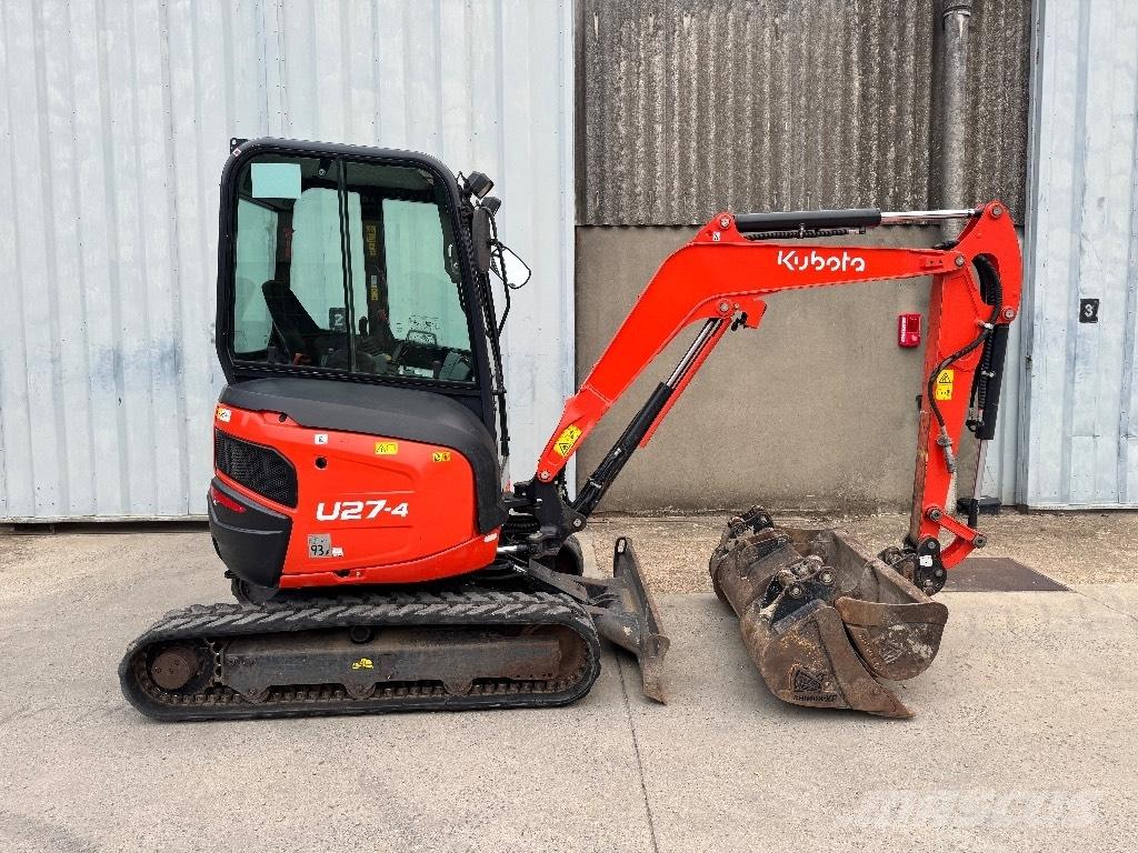 Kubota U 27 Mini kotrók < 7t