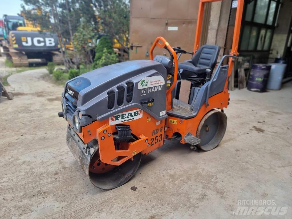 Hamm HD 8 VV Ikerdobos hengerek
