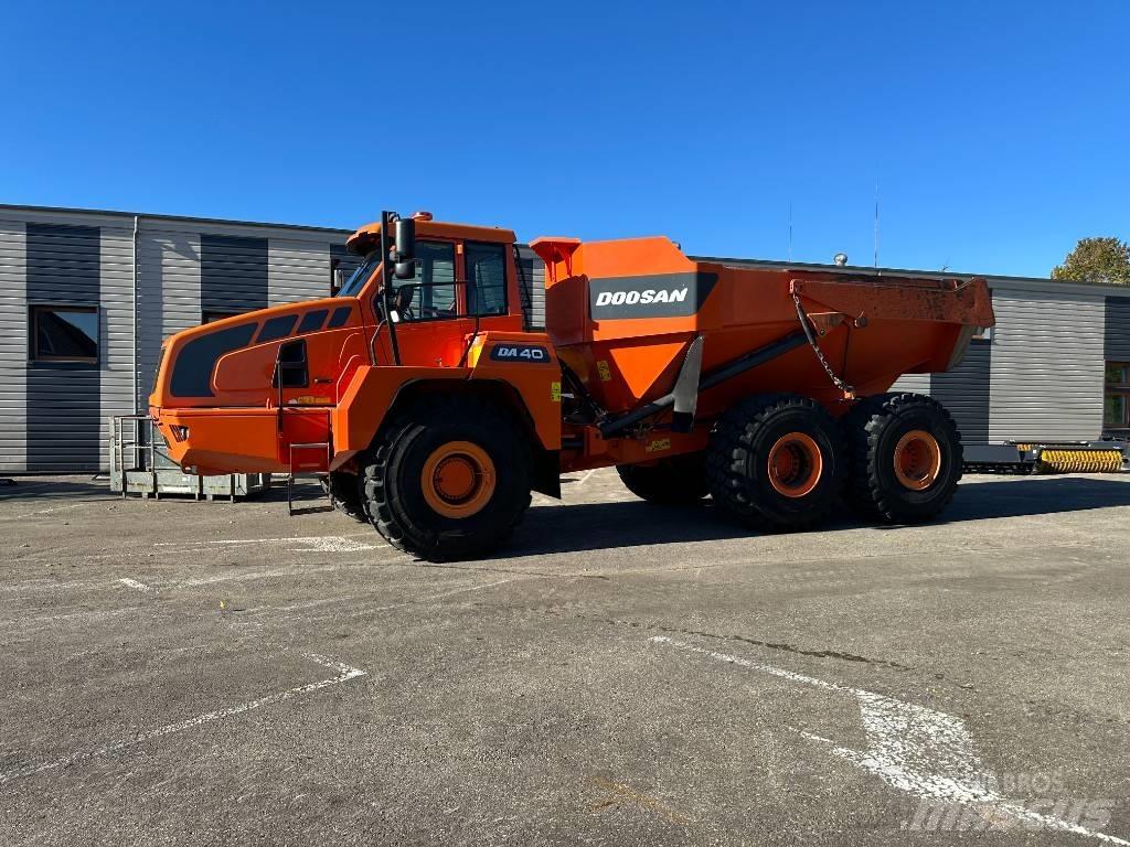 Doosan DA 40 Csuklósdömperek