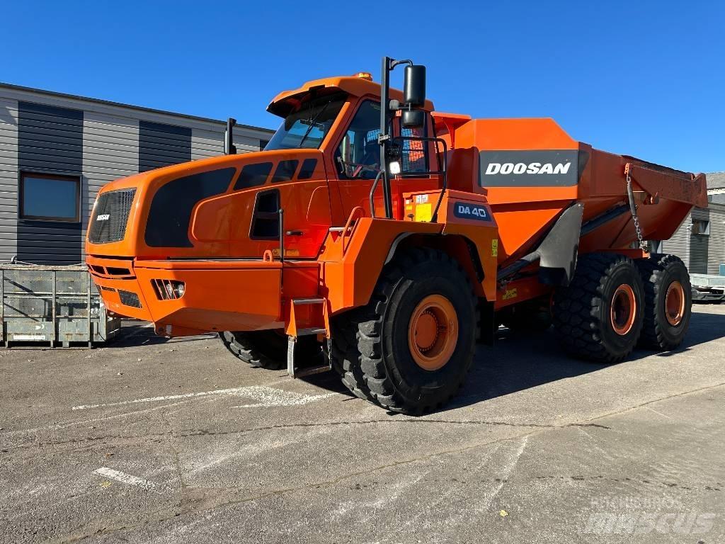 Doosan DA 40 Csuklósdömperek