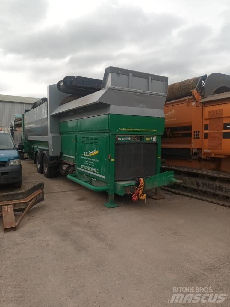 Komptech Cribus 3800 Mobil szűrők