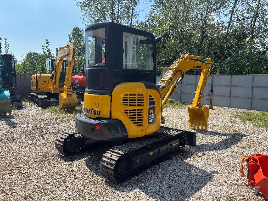 Komatsu PC 35 MR Mini kotrók < 7t