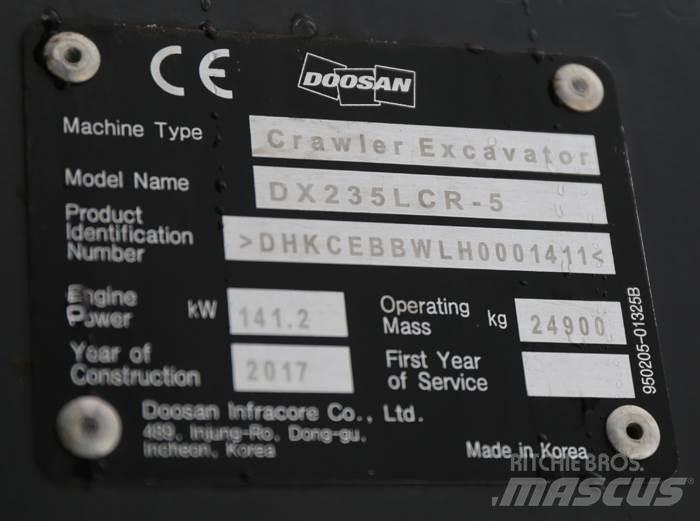 Doosan DX235LCR-5 Lánctalpas kotrók
