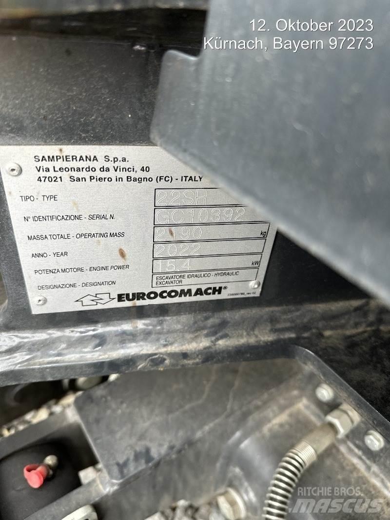 Eurocomach 22SR Mini kotrók < 7t