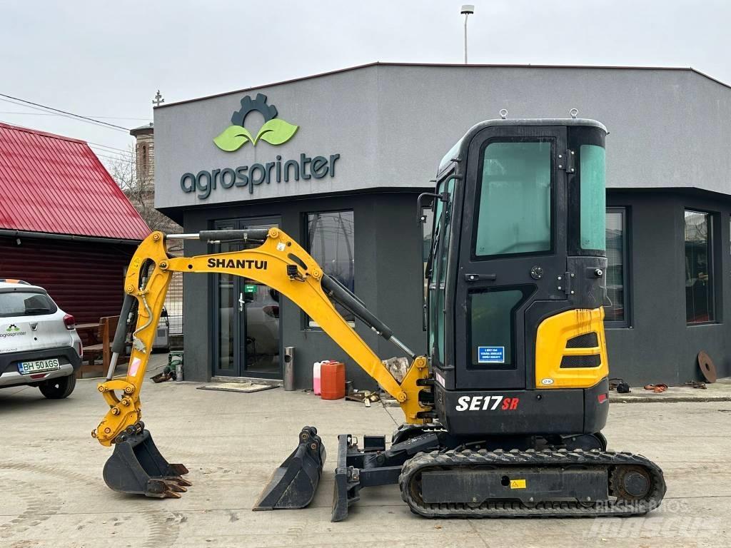 Shantui SE17SR Mini kotrók < 7t