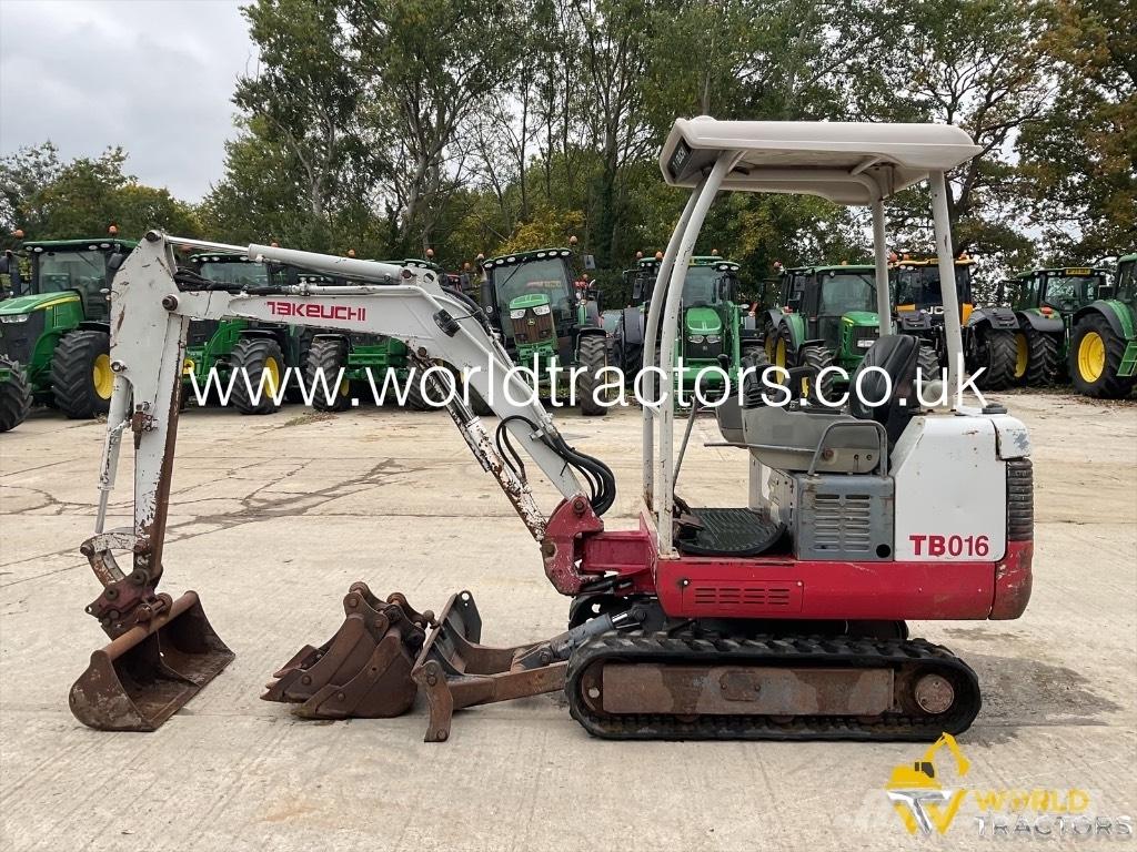 Takeuchi TB 016 Mini kotrók < 7t