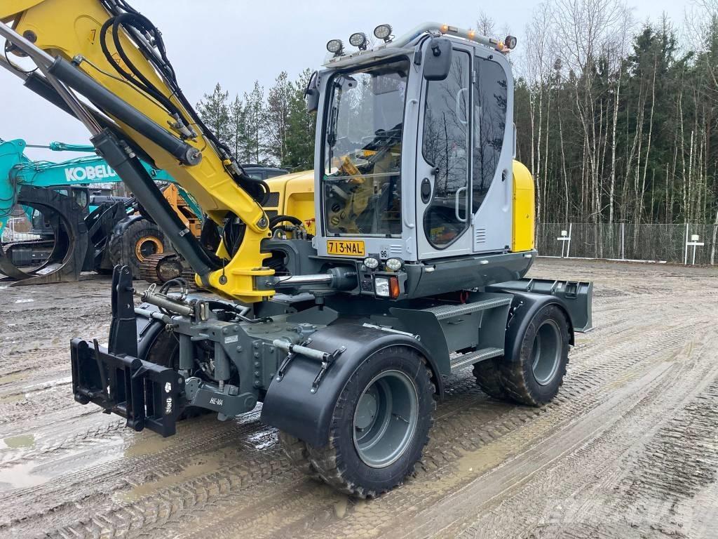 Wacker Neuson EW 100 Gumikerekes kotrók