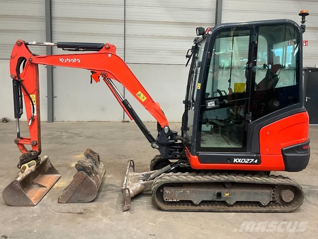 Kubota KX 027-4 Mini kotrók < 7t