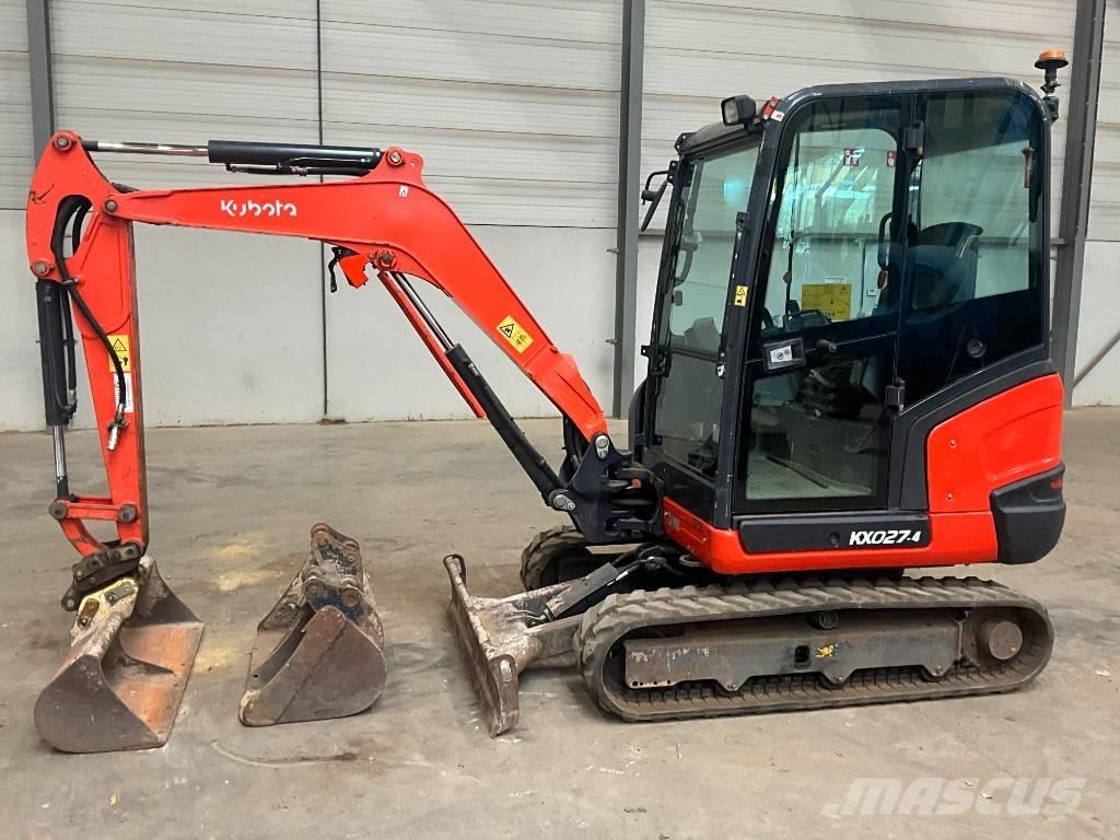 Kubota KX 027-4 Mini kotrók < 7t