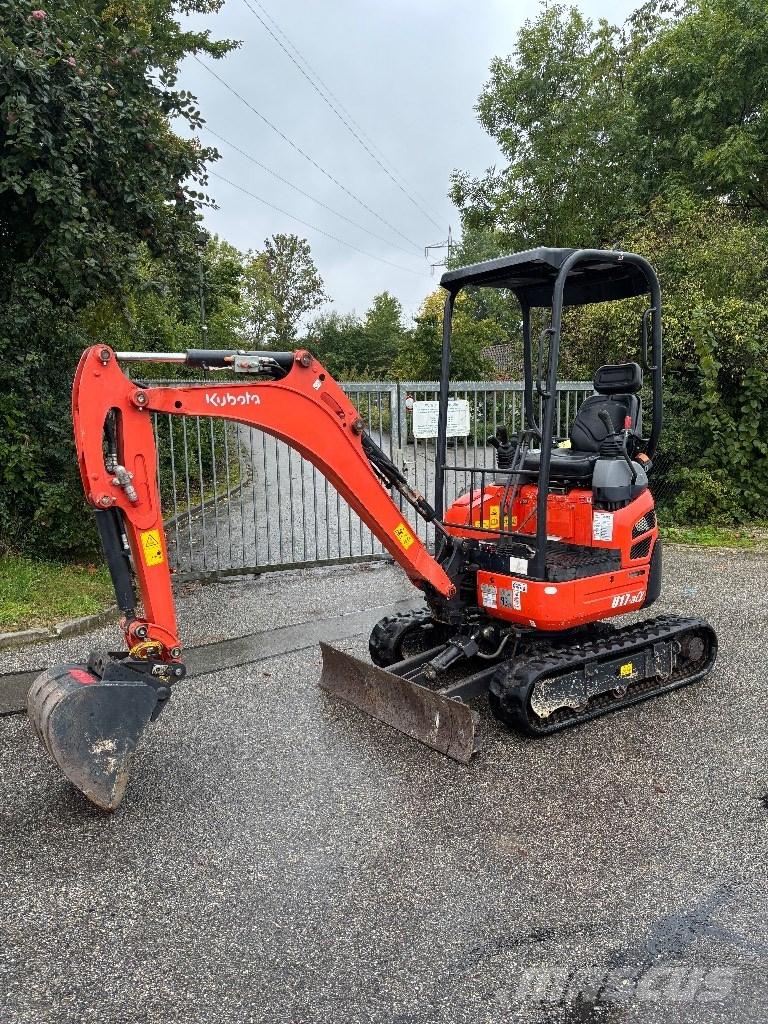 Kubota U 17-3 Mini kotrók < 7t