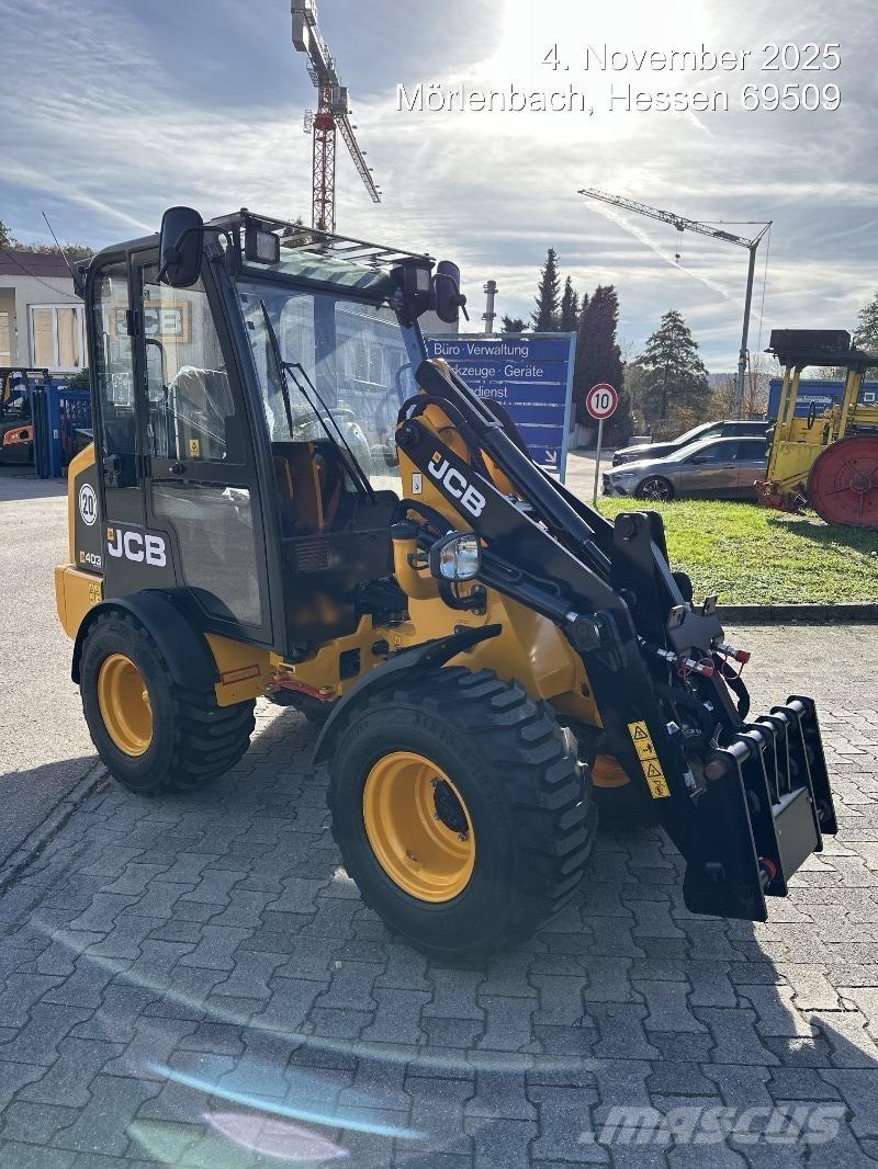 JCB 403 Gumikerekes homlokrakodók