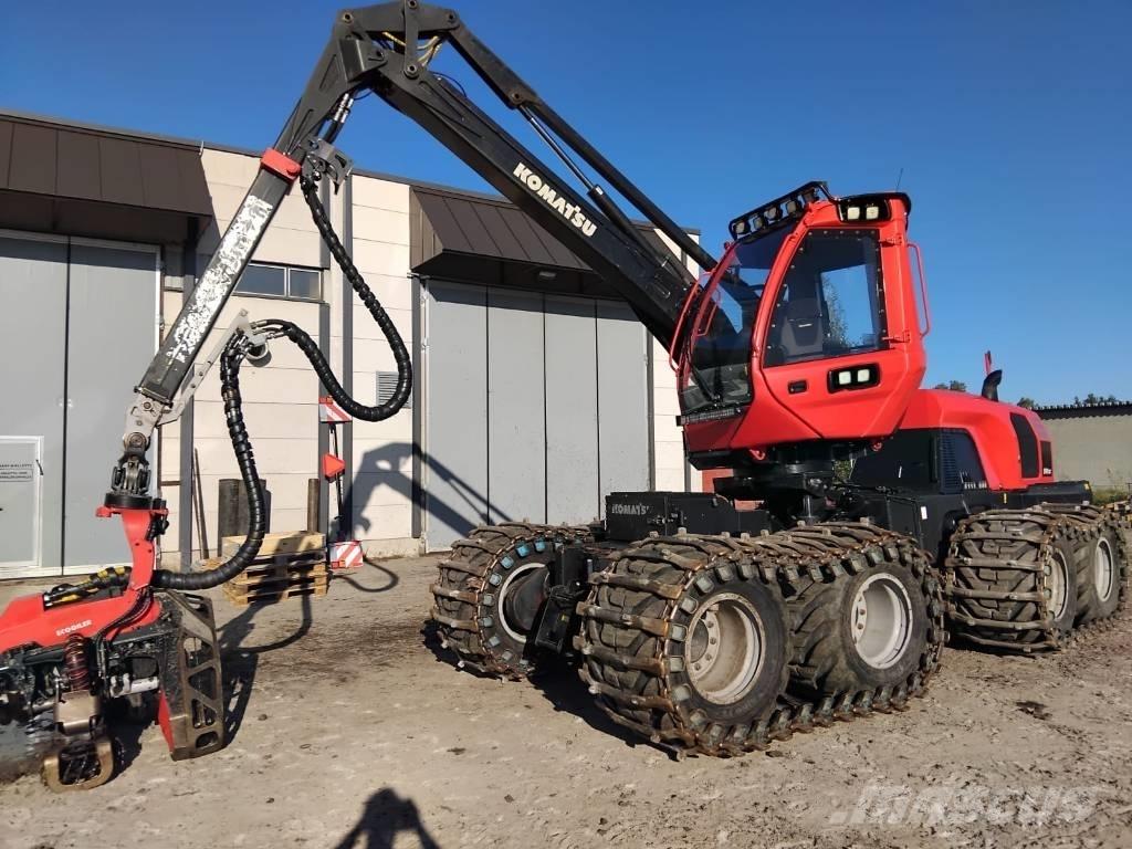 Komatsu 901XC Betakarítók