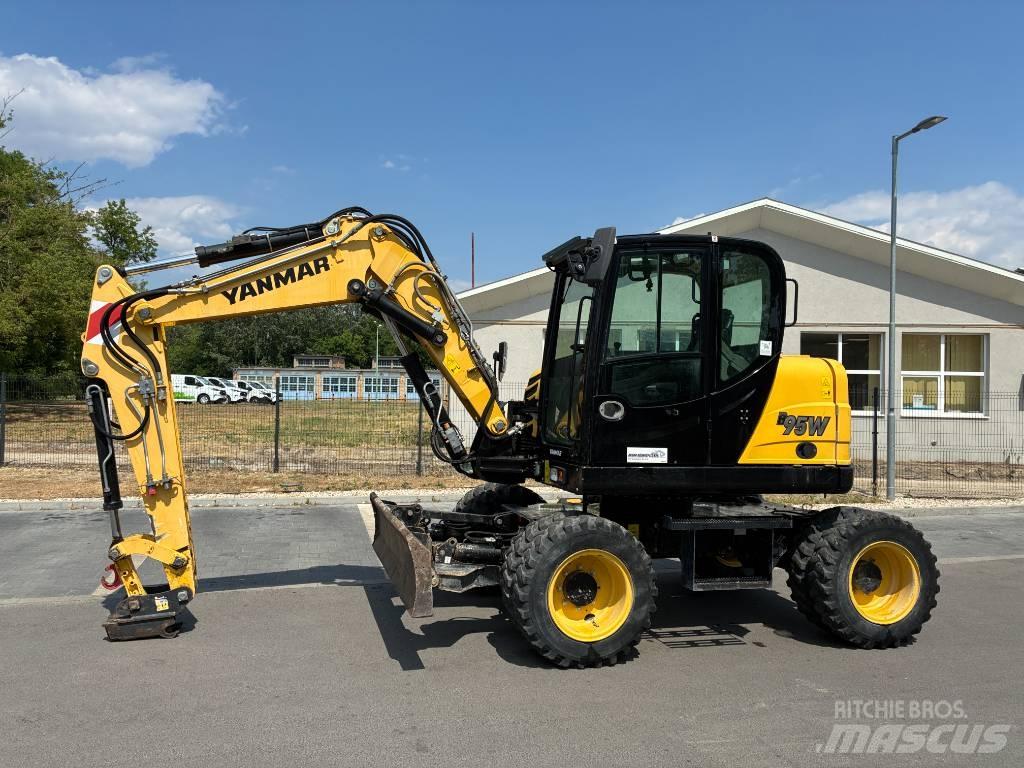 Yanmar B 95 W Közepes (midi) kotrók 7 t - 12 t