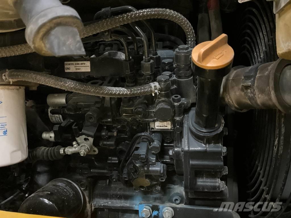 Komatsu PC 55 MR-3 Mini kotrók < 7t