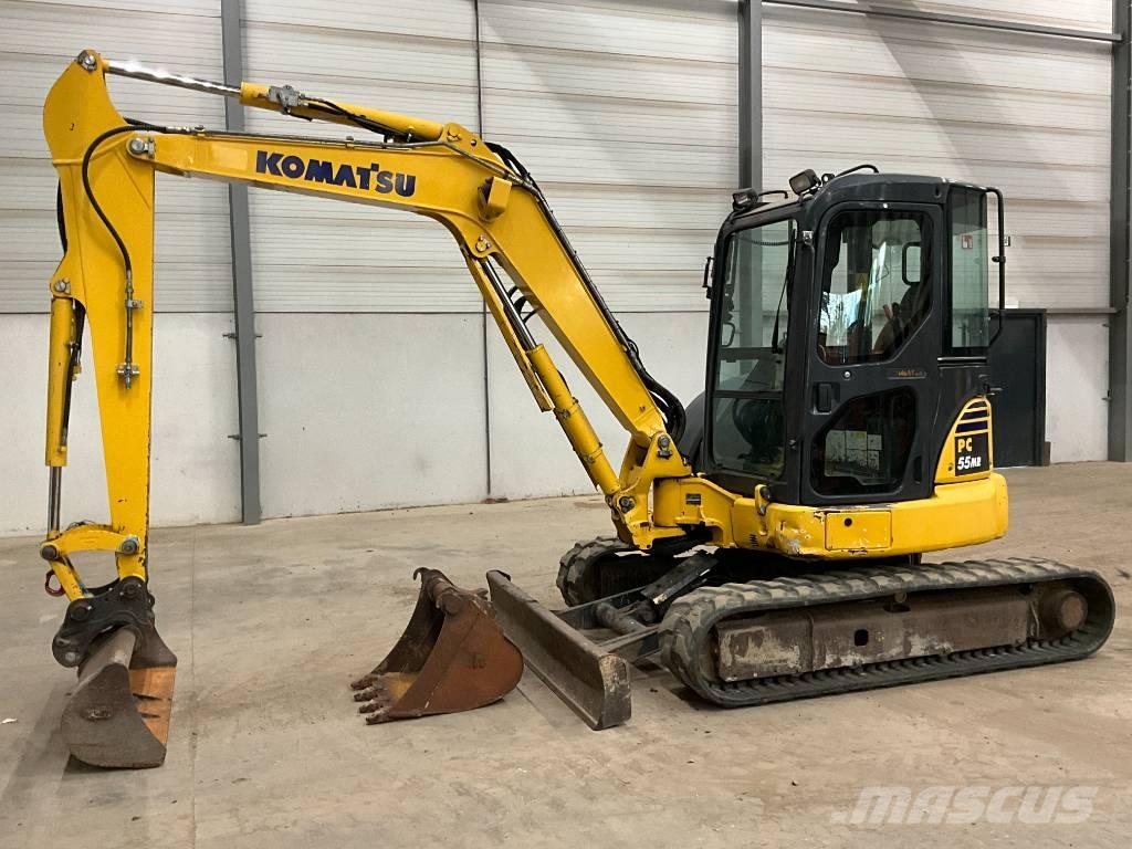 Komatsu PC 55 MR-3 Mini kotrók < 7t