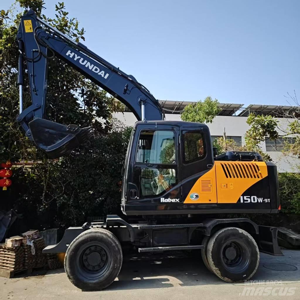 Hyundai r150w-9 Gumikerekes kotrók