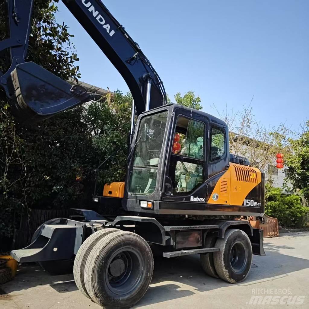 Hyundai r150w-9 Gumikerekes kotrók