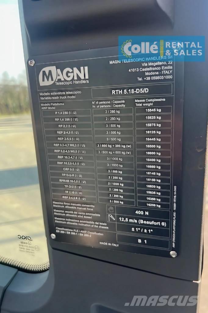 Magni RTH 5.18 | 2024 Teleszkópos rakodók