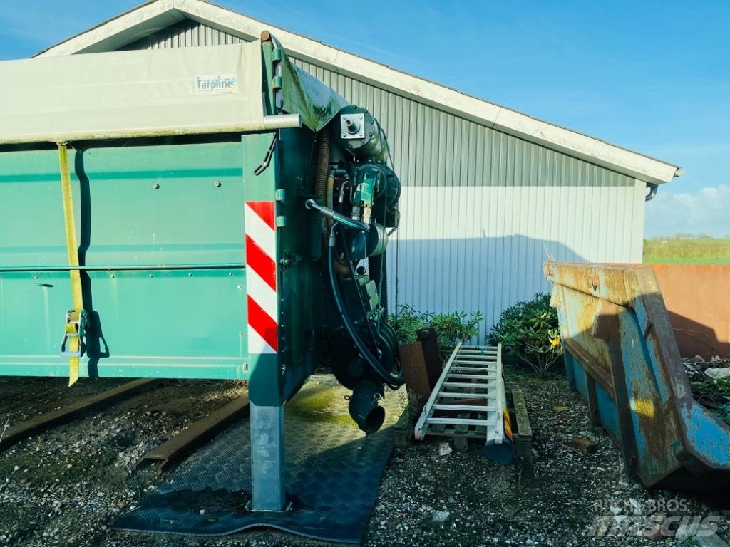  Container 21 m3 Emelőhorgos rakodó