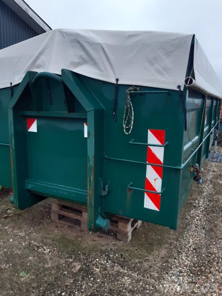  Container 21 m3 Emelőhorgos rakodó
