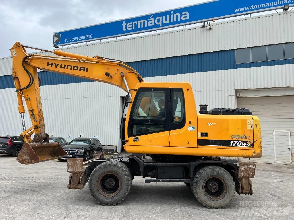 Hyundai R 170W-7 Gumikerekes kotrók