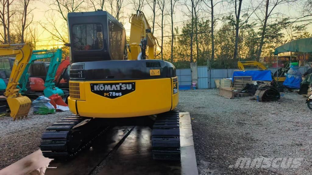 Komatsu PC 78 US Mini kotrók < 7t