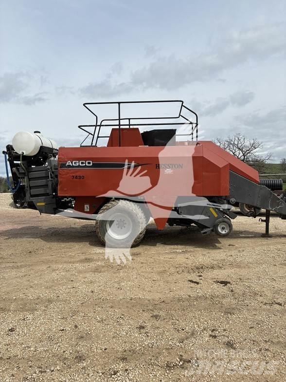 Agco 7430 Szögletes bálázók