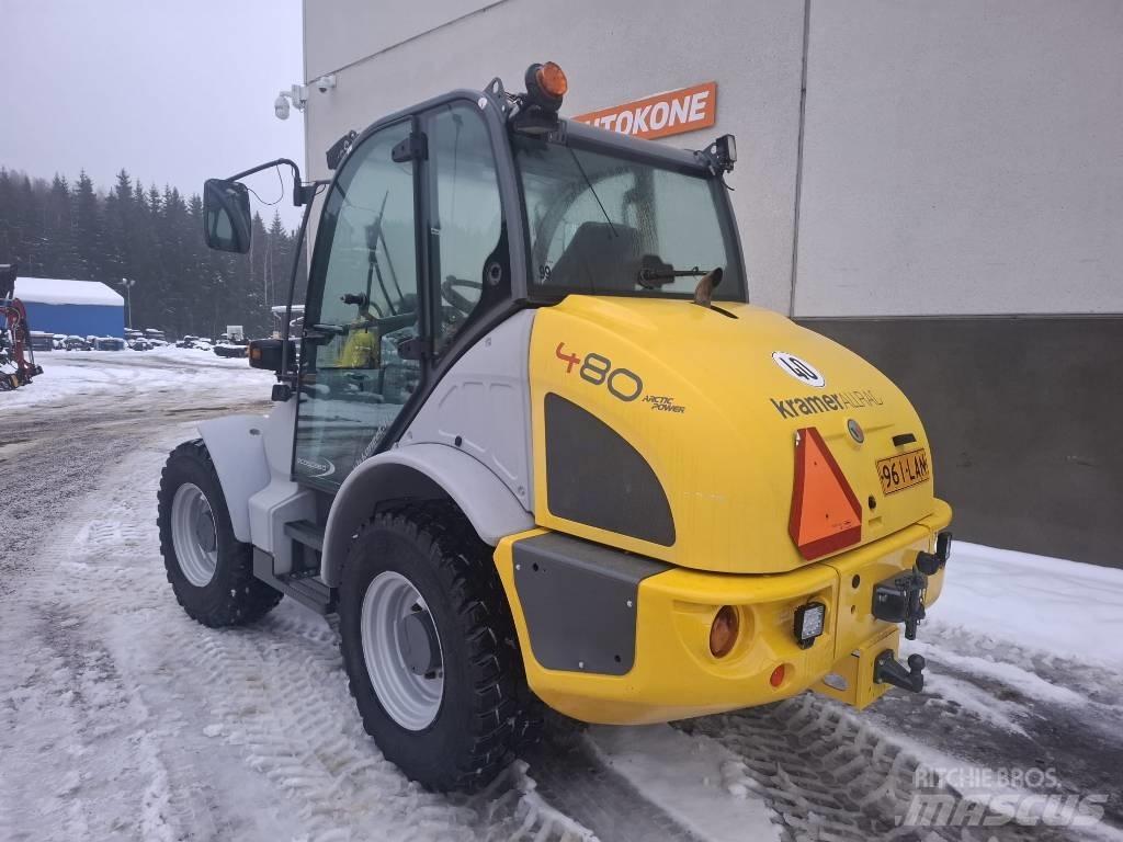Kramer 480 Gumikerekes homlokrakodók