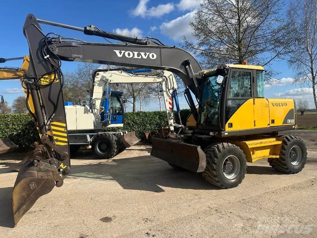Volvo EW160 Gumikerekes kotrók