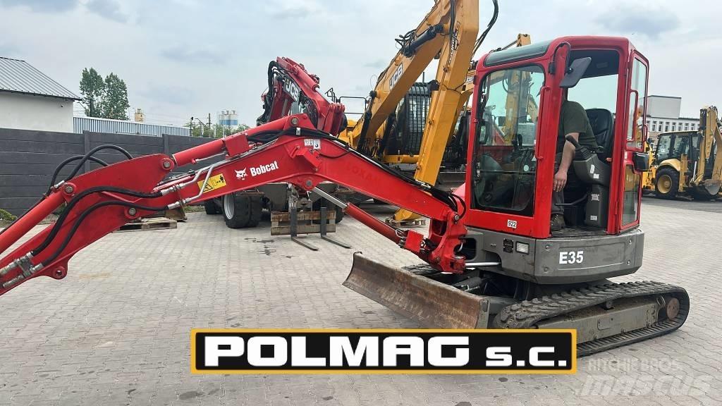 Bobcat E 35 Mini kotrók < 7t