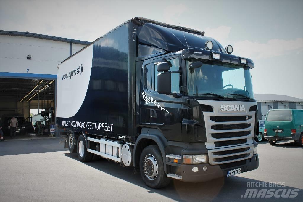 Scania R 560 Deszkaszállító teherautók