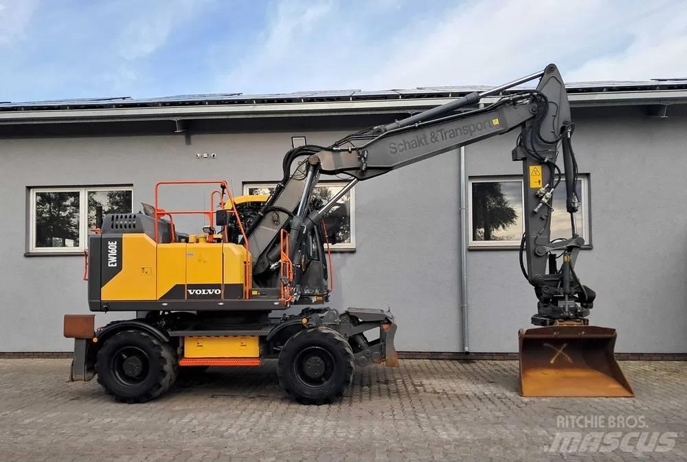 Volvo EW 160 E Gumikerekes kotrók