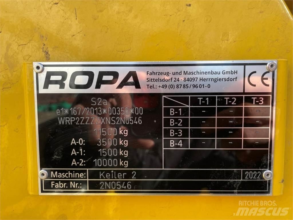 Ropa KEILER 2 Burgonya kombájnok és kiszedők