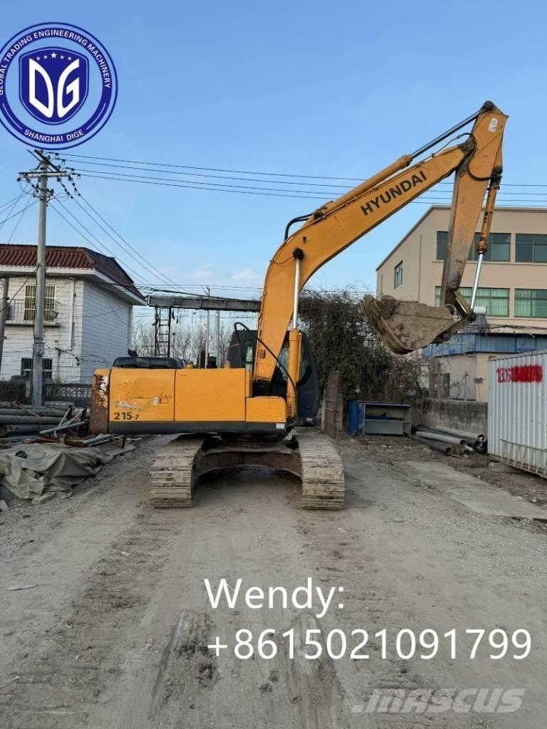 Hyundai 215VS Lánctalpas kotrók