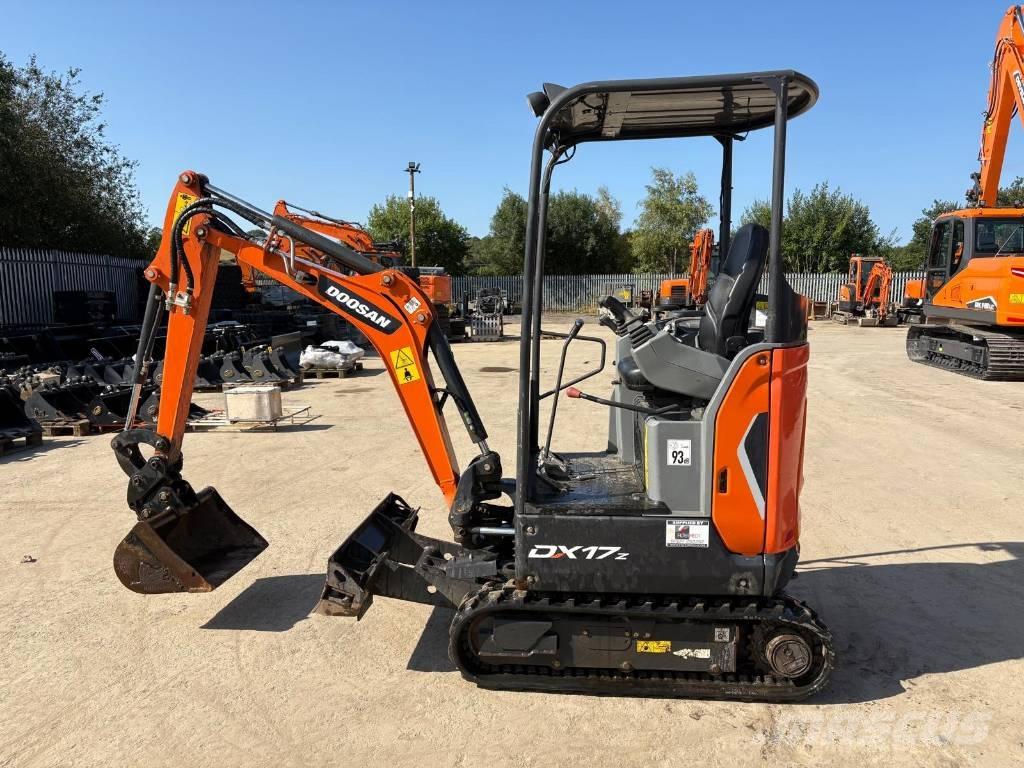 Doosan DX 17 Mini kotrók < 7t