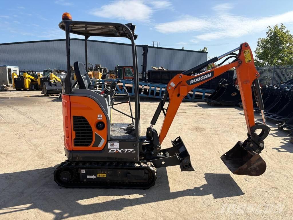 Doosan DX 17 Mini kotrók < 7t