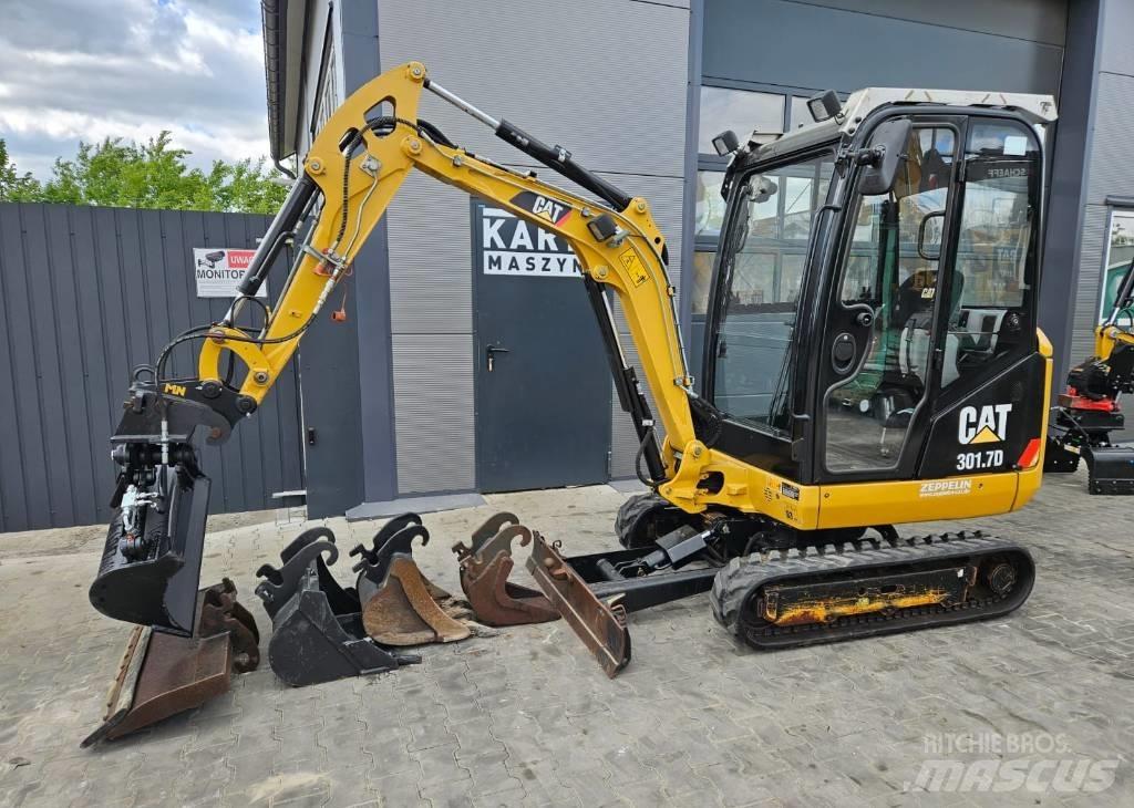 CAT 301.7 D Mini kotrók < 7t