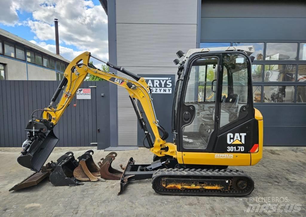 CAT 301.7 D Mini kotrók < 7t
