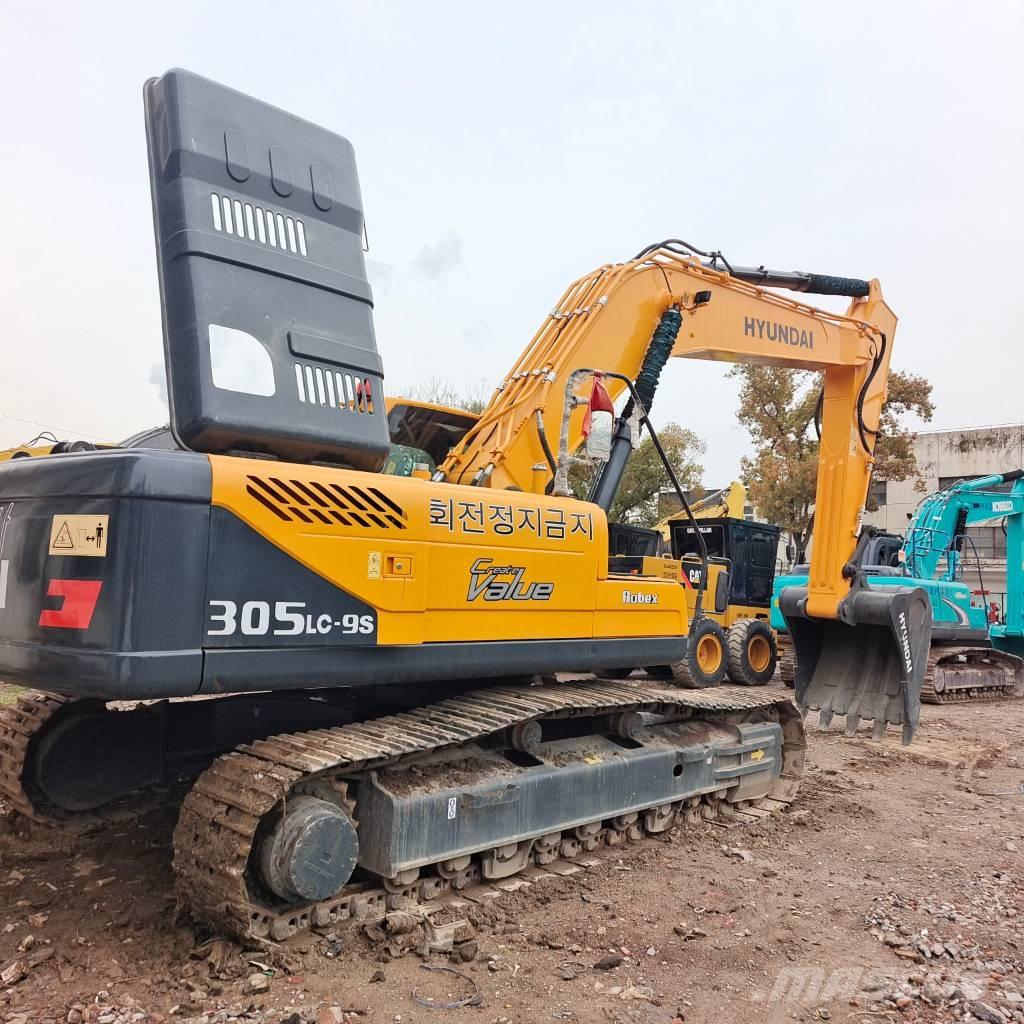 Hyundai 305 LC-9T Lánctalpas kotrók